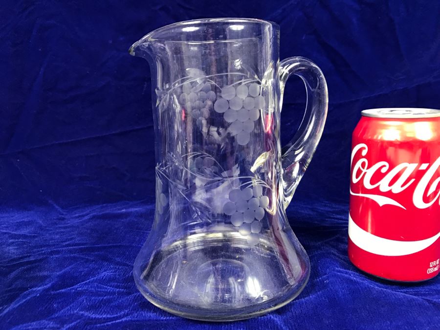 Collection Of Crystal And Glass Pitchers And Vases Gorham Cristal D'Arques [Photo 14]