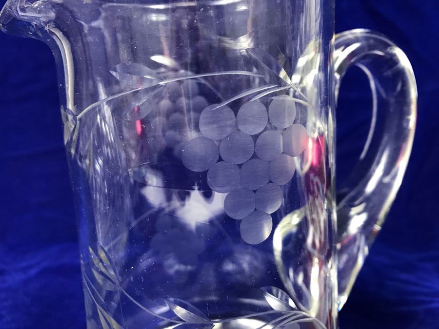 Collection Of Crystal And Glass Pitchers And Vases Gorham Cristal D'Arques [Photo 21]