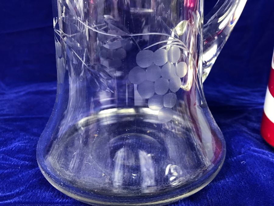 Collection Of Crystal And Glass Pitchers And Vases Gorham Cristal D'Arques [Photo 15]