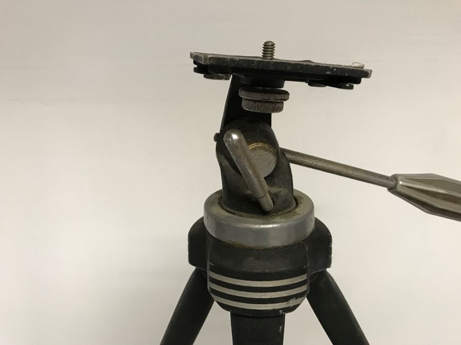 Vintage Professional Metal Camera Tripod Star Davidson [Photo 3]