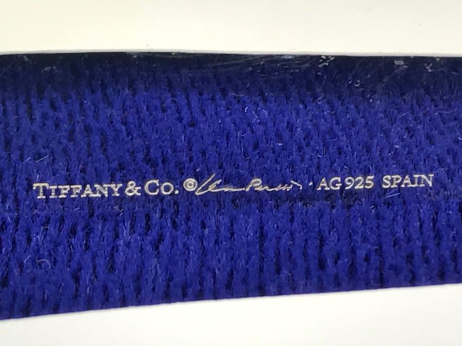 Tiffany & Co AG 925 Spain Small Travel Picture Frame By Elsa Peretti Retails For $200 36g [Photo 5]