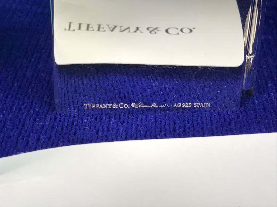 Tiffany & Co AG 925 Spain Small Travel Picture Frame By Elsa Peretti Retails For $200 36g [Photo 4]