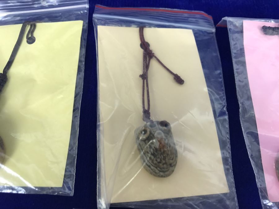 Collection Of 10 New Chinese Folk Art Jewelry Pendant Necklaces [Photo 4]