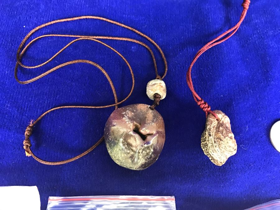 Collection Of 10 New Chinese Folk Art Jewelry Pendant Necklaces [Photo 3]