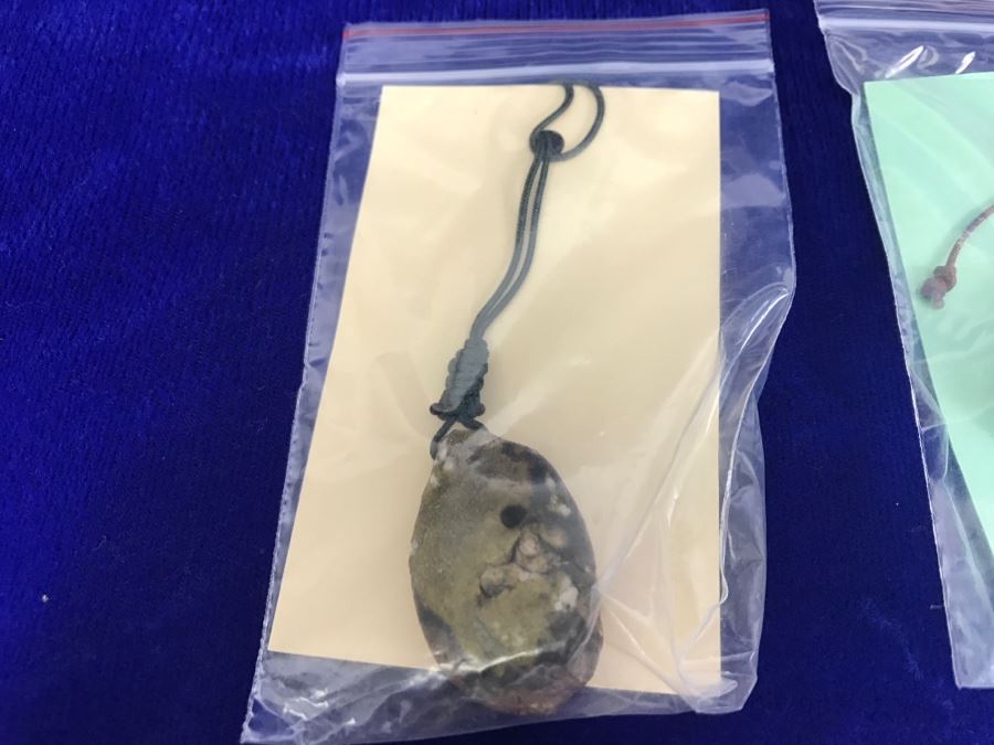 Collection Of 10 New Chinese Folk Art Jewelry Pendant Necklaces [Photo 8]