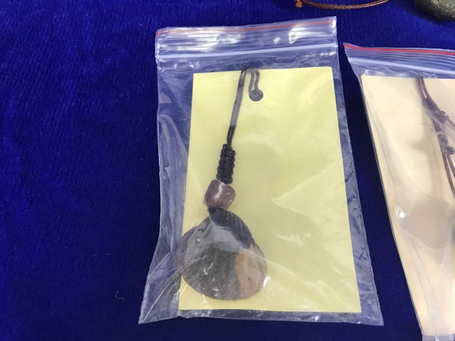 Collection Of 10 New Chinese Folk Art Jewelry Pendant Necklaces [Photo 7]