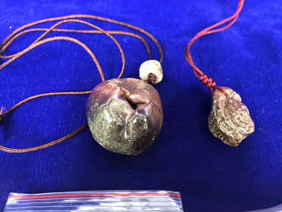 Collection Of 10 New Chinese Folk Art Jewelry Pendant Necklaces [Photo 2]