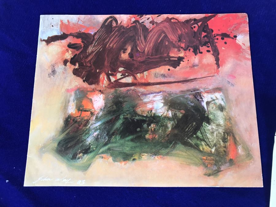 Collection Of Artist John Way's Slides Of Original Art, Art Show Programs, Bio And Artwork Cards [Photo 5]