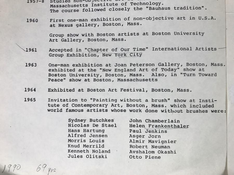 Collection Of Artist John Way's Slides Of Original Art, Art Show Programs, Bio And Artwork Cards [Photo 3]
