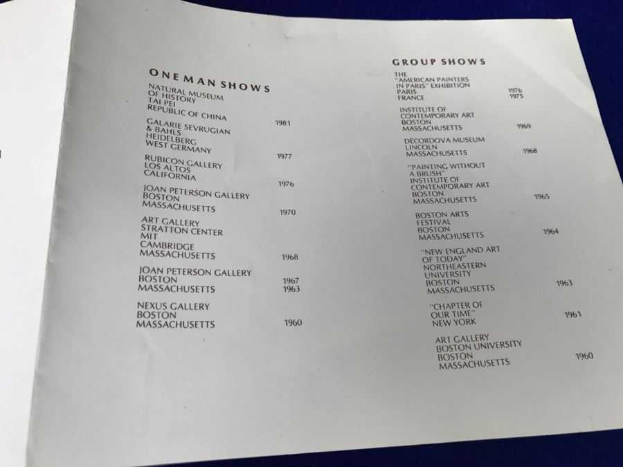 Collection Of Artist John Way's Slides Of Original Art, Art Show Programs, Bio And Artwork Cards [Photo 22]