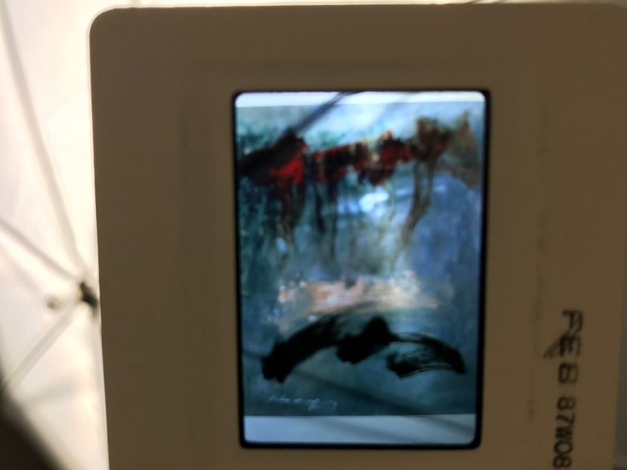 Collection Of Artist John Way's Slides Of Original Art, Art Show Programs, Bio And Artwork Cards [Photo 23]
