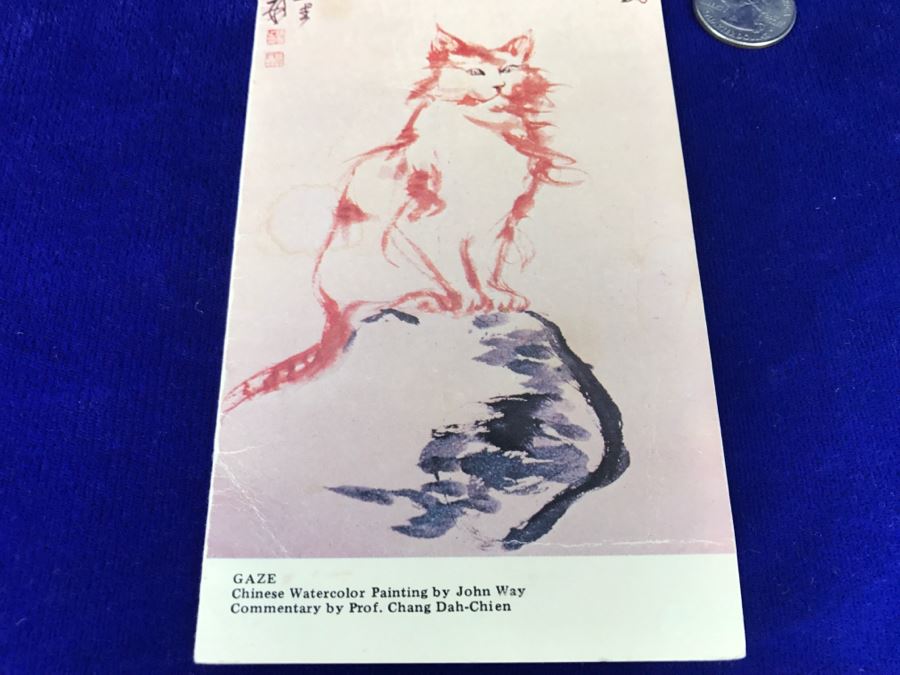 Artist John Way Signed Artist Card With Personalized Hand Written Note From 1980 [Photo 5]