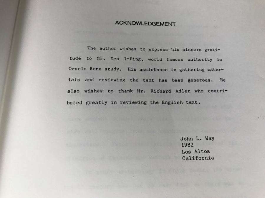 John Way Signed First Edition Book 1983 (Limited To 500 Copies) 'Mao Kung Ting' [Photo 7]