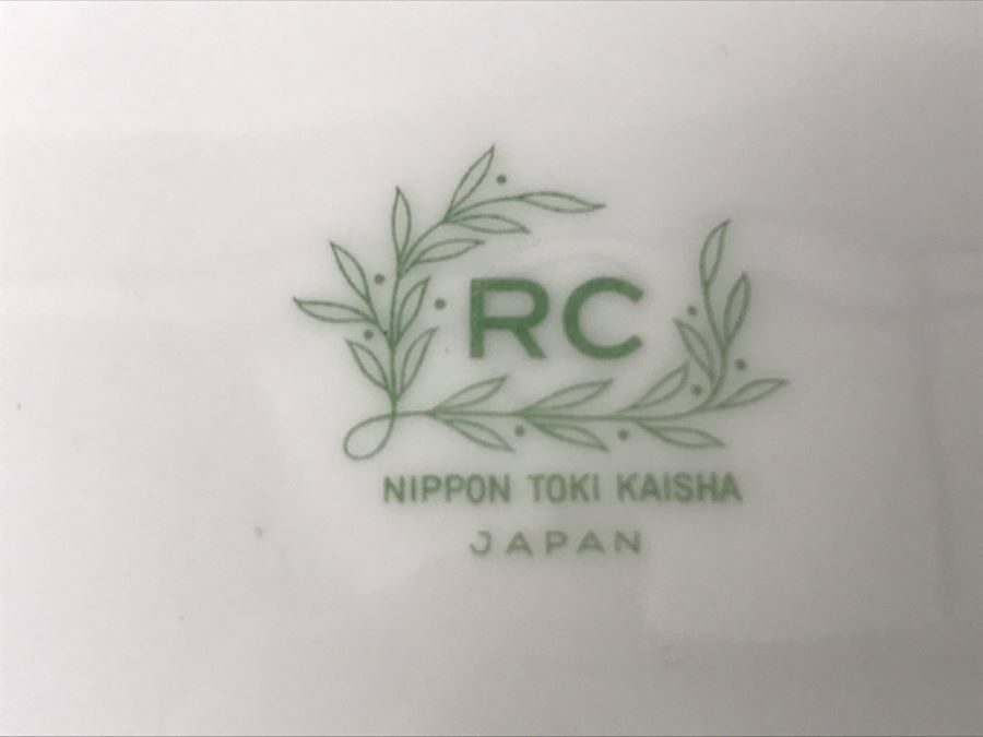 Noritake ~62 Pieces Blue And White China Set Nittoroyal RC Japan Nippon Toki Kaisha Never Used With Original Receipts [Photo 24]