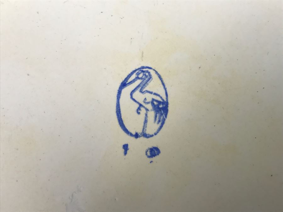 (9) Asian Metal Enamel Plates With (9) Noritake Melamine Ware Japan [Photo 2]