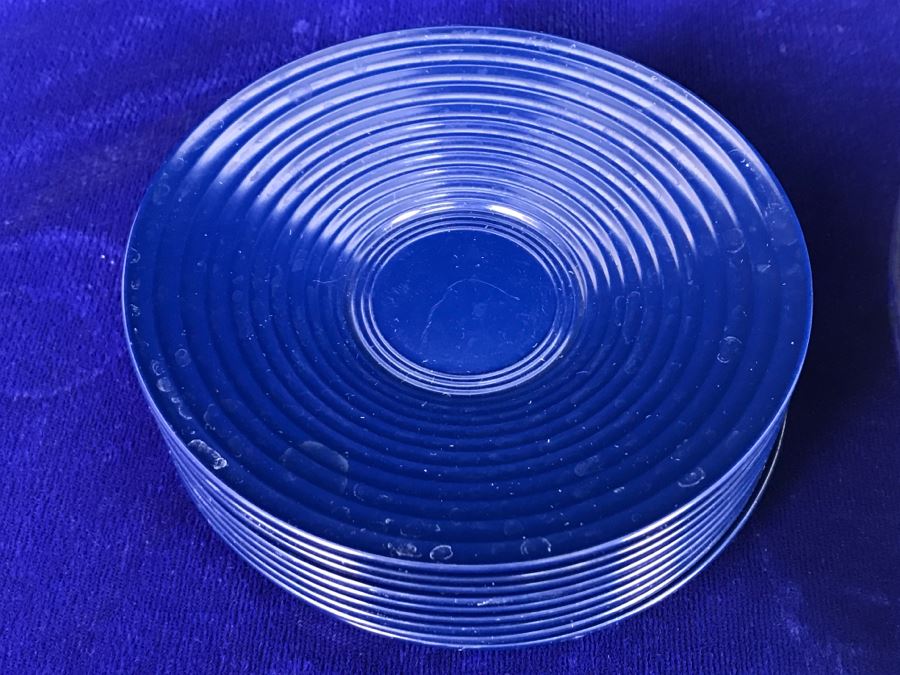 (9) Asian Metal Enamel Plates With (9) Noritake Melamine Ware Japan [Photo 9]