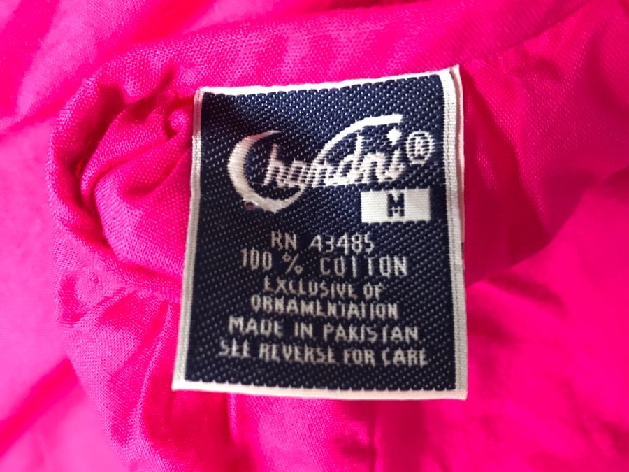 Vintage Dress By Chandni Made In Pakistan Size M [Photo 5]