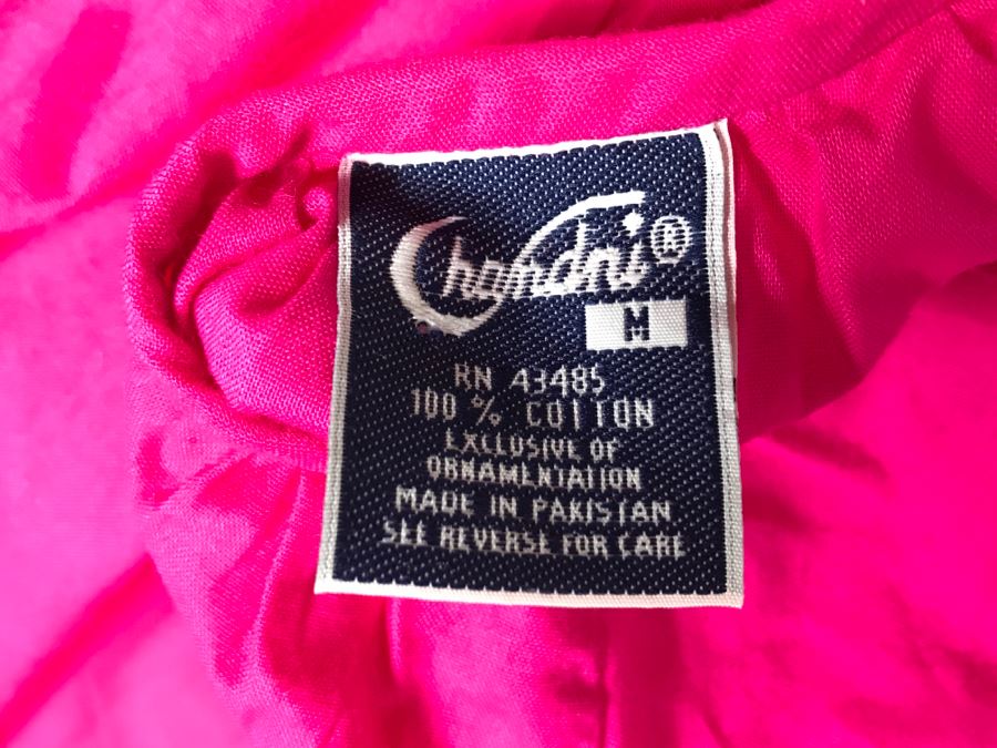 Vintage Dress By Chandni Made In Pakistan Size M [Photo 6]