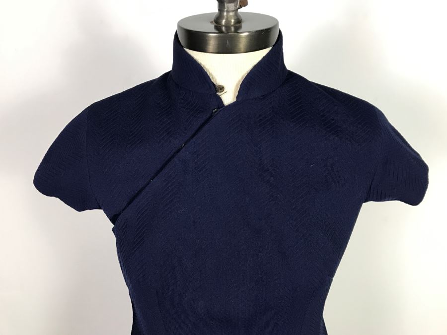 Vintage Hand Tailored Asian Dress With Jacket [Photo 2]