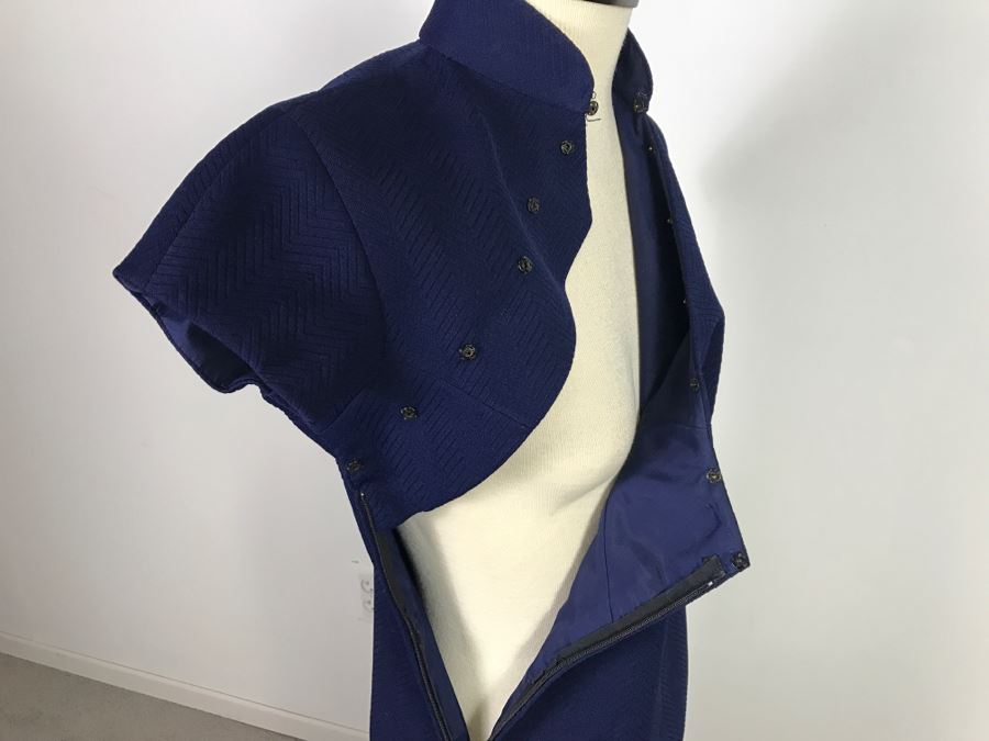 Vintage Hand Tailored Asian Dress With Jacket [Photo 13]