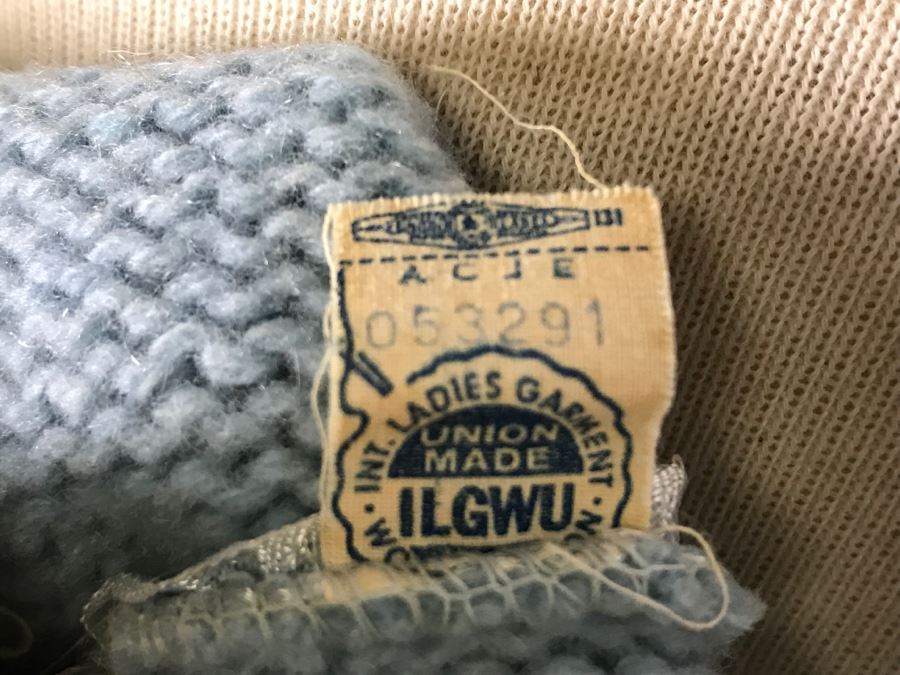 Vintage Knitted Sportswear Button Down Top Jacket By Rosanna 100% Shetland Wool [Photo 6]