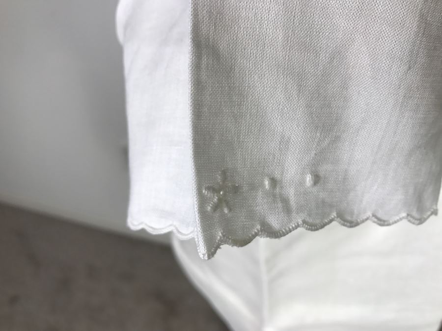 Hand Embroidered Linen Dress By Daffodil Size XL New With Tags From China [Photo 8]