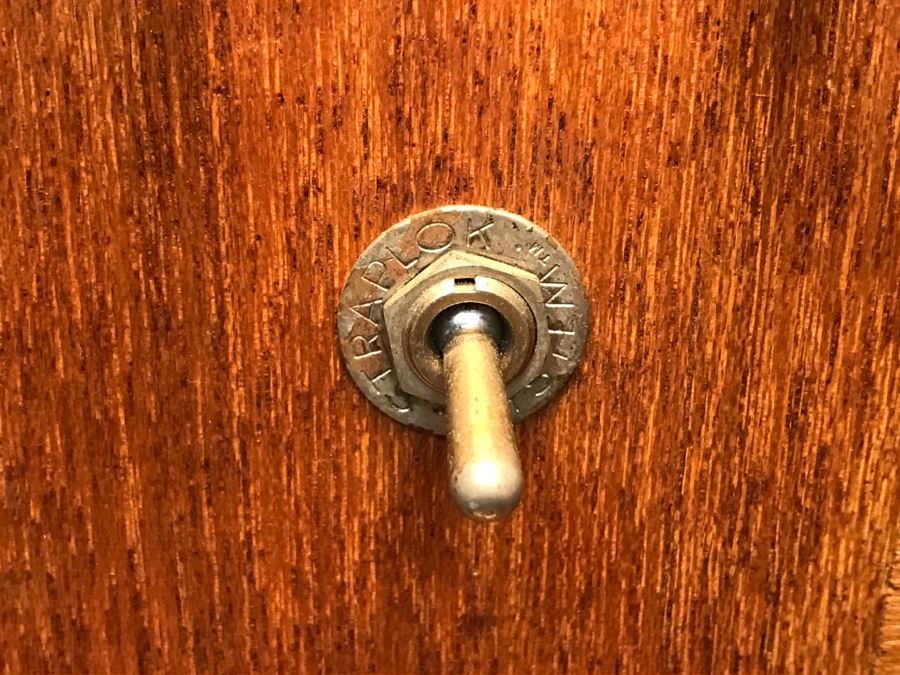 Vintage Hand Made Artist Desk Lamp With Polished Agate Stone By Artist Robert Bucciarelli [Photo 12]