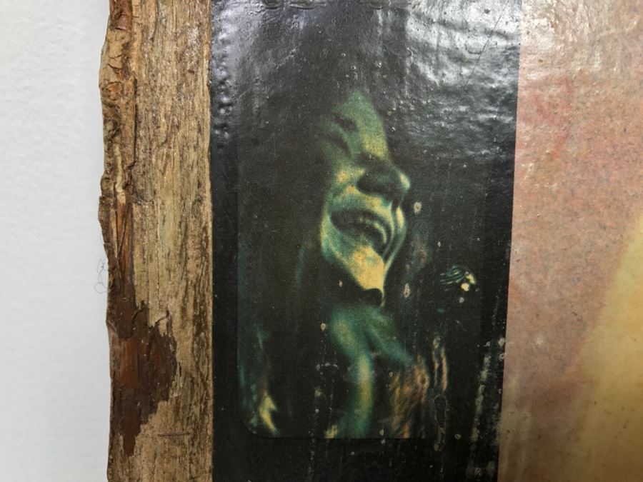 Vintage Janis Joplin Poster On Board Originally Hung On Wall Of Tower Records In San Francisco In Sixties [Photo 5]