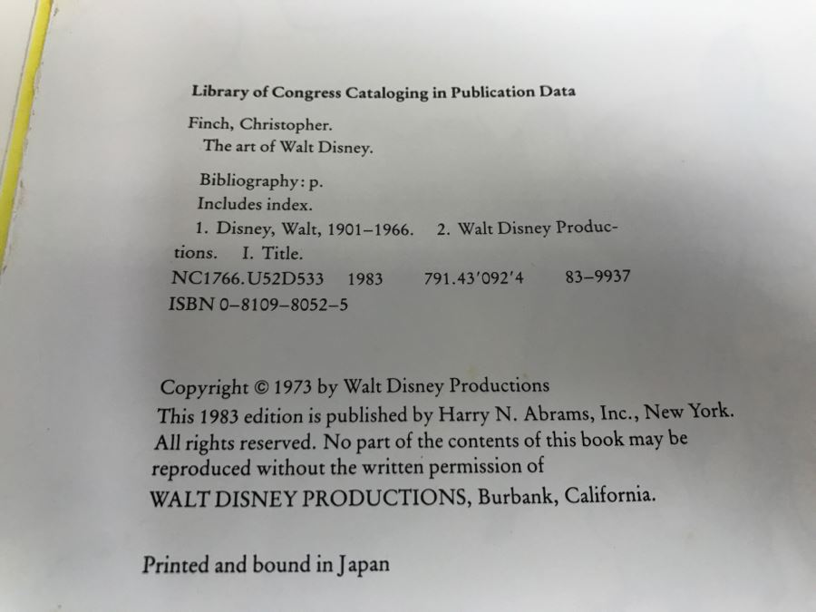 Wayne Thiebaud 'The Art Of Mickey Mouse' Framed Print And The Art Of Walt Disney Coffee Table Book By Christopher Finch [Photo 14]