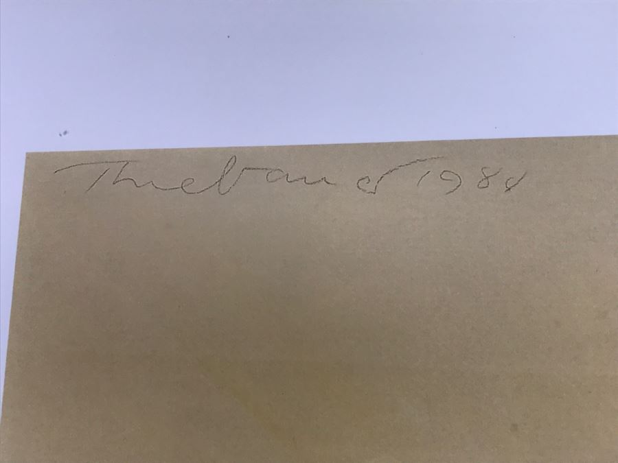 Wayne Thiebaud 'The Art Of Mickey Mouse' Framed Print And The Art Of Walt Disney Coffee Table Book By Christopher Finch [Photo 3]