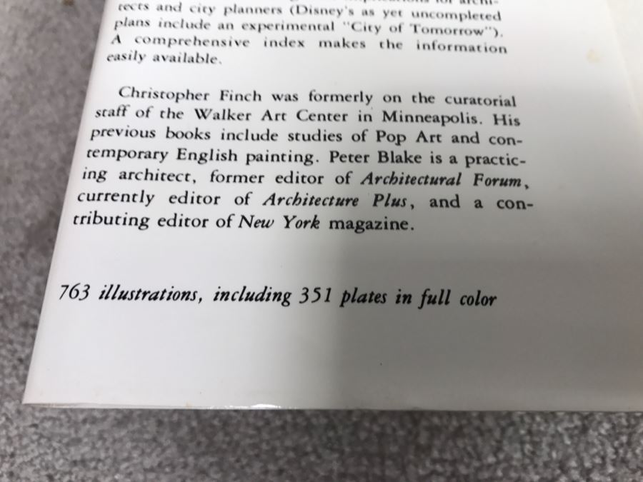 Wayne Thiebaud 'The Art Of Mickey Mouse' Framed Print And The Art Of Walt Disney Coffee Table Book By Christopher Finch [Photo 12]