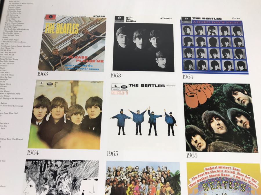 The Beatles Framed Poster 1987 Apple Corps Ltd [Photo 5]