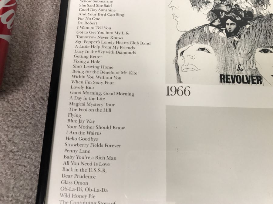 The Beatles Framed Poster 1987 Apple Corps Ltd [Photo 9]