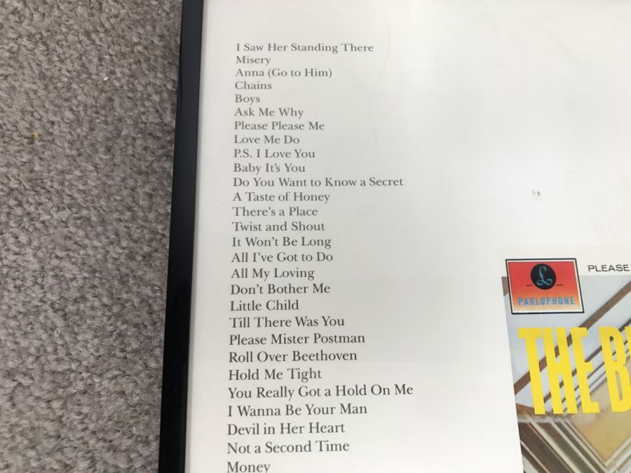 The Beatles Framed Poster 1987 Apple Corps Ltd [Photo 6]