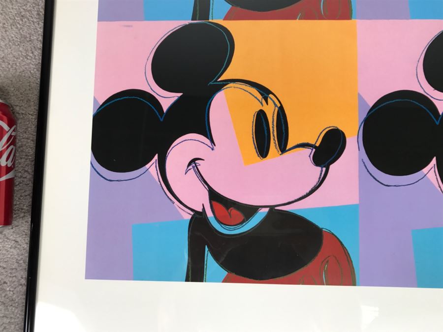 Download Andy Warhol The Art Of Mickey Mouse Framed Print Poster