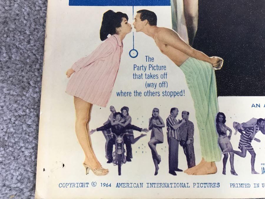 'Pajama Party' Vintage 1964 Lobby Card Annette Funicello And Tommy Kirk 64 Of 356 [Photo 6]