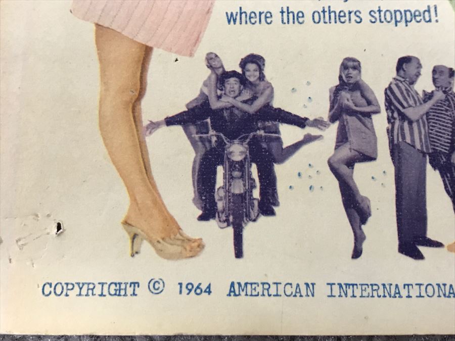 'Pajama Party' Vintage 1964 Lobby Card Annette Funicello And Tommy Kirk 64 Of 356 [Photo 7]