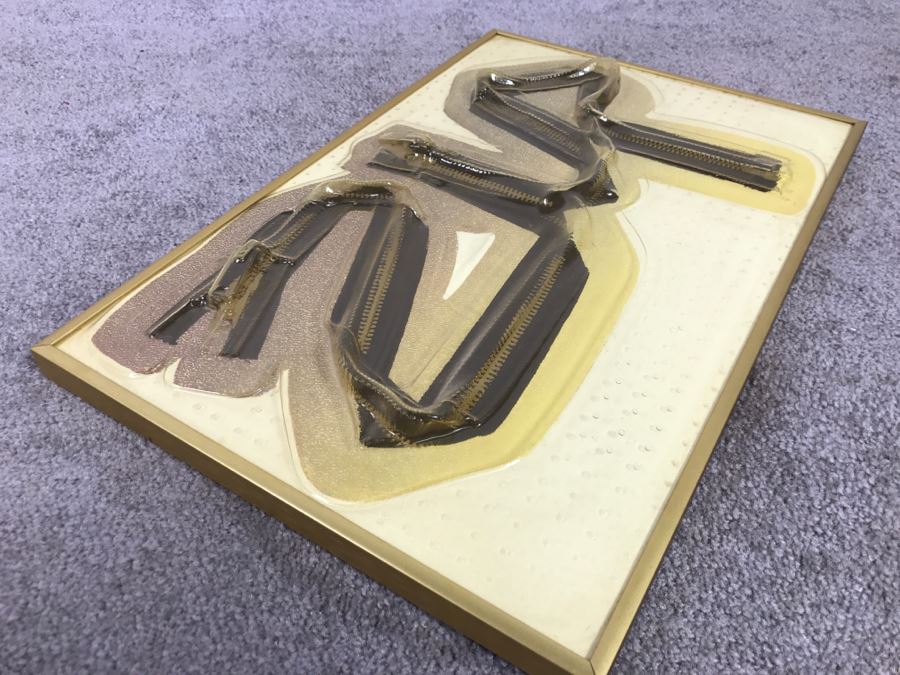 Original Pop Art 'Zip' Made Of Zippers By Robert Bucciarelli [Photo 6]