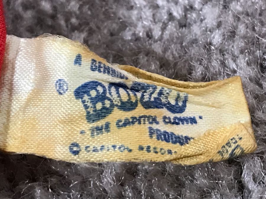 Genuine BOZO The Clown 'The Capitol Clown' Capitol Records Knickerbocker Toy Co New York [Photo 9]