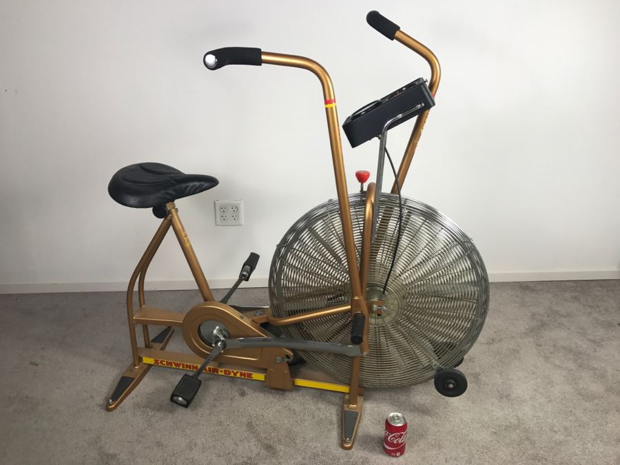 Vintage Schwinn Air-Dyne Stationary Dual Action Excercise Bike Bicycle