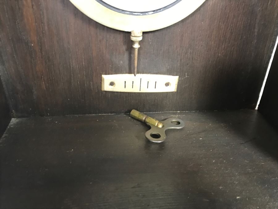 Vintage Wall Clock With Wooden Case - Nice Resonating Strike [Photo 19]