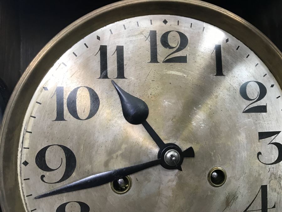 Vintage Wall Clock With Wooden Case - Nice Resonating Strike [Photo 15]