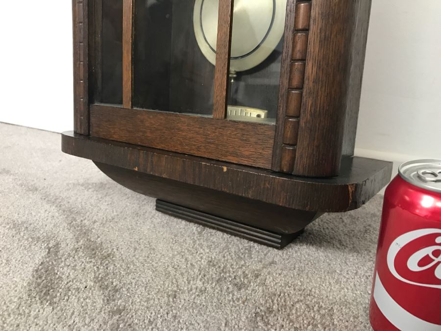 Vintage Wall Clock With Wooden Case - Nice Resonating Strike [Photo 6]