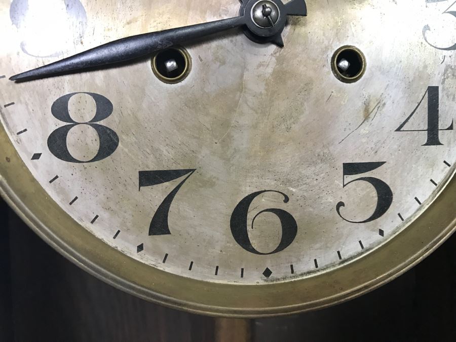 Vintage Wall Clock With Wooden Case - Nice Resonating Strike [Photo 16]