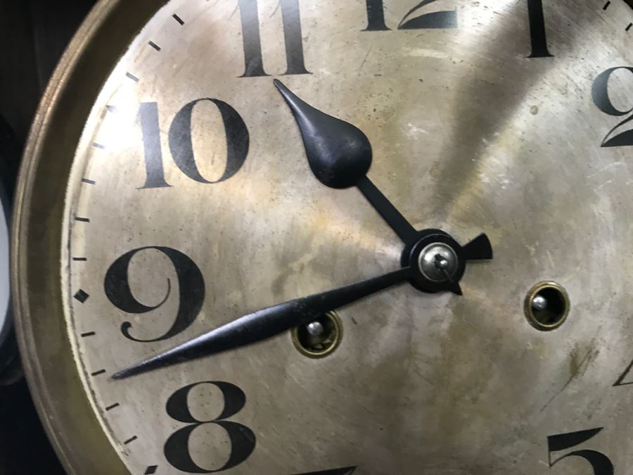 Vintage Wall Clock With Wooden Case - Nice Resonating Strike [Photo 14]