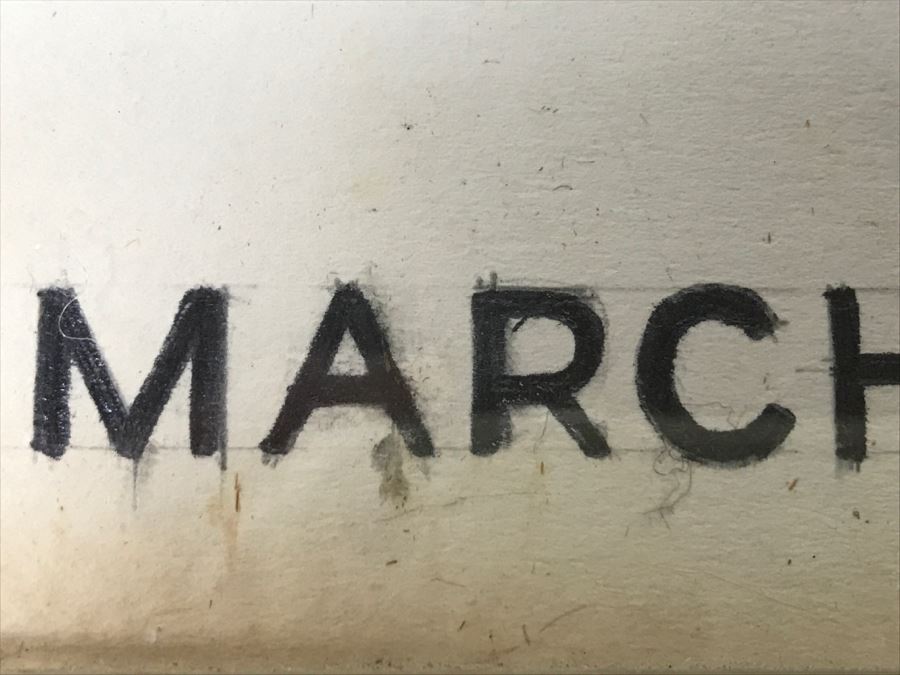 2 Vintage 1972 Original Hand Pencil Drawn Calendar Sketches With Sayings And One Print By Artist Robert Bucciarelli Artwork [Photo 13]