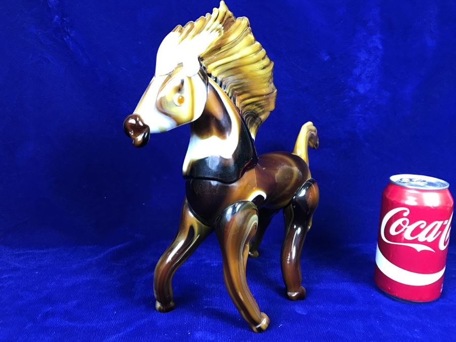 Hand Blown Art Glass Horse [Photo 6]