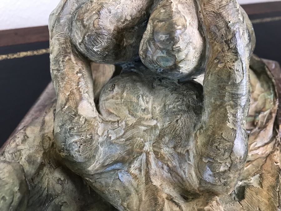 Richard D. MacDonald 2000 Limited Edition Bronze Sculpture Of Reclining Nude Woman On Heavy Marble Base 17 Of 90 Estimate $5,200 [Photo 20]