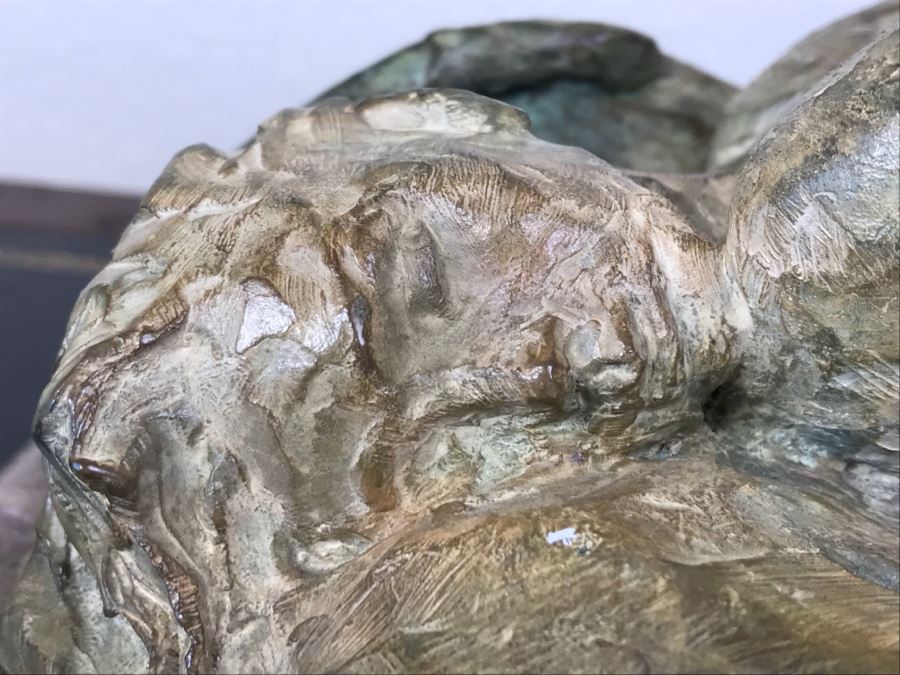 Richard D. MacDonald 2000 Limited Edition Bronze Sculpture Of Reclining Nude Woman On Heavy Marble Base 17 Of 90 Estimate $5,200 [Photo 14]