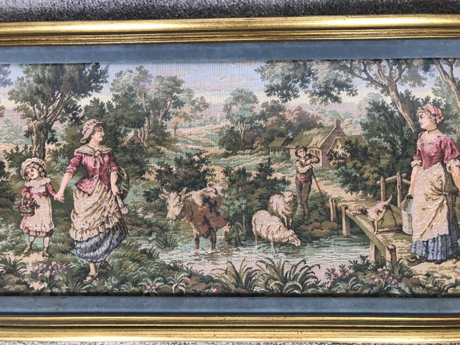 Vintage Framed Needlepoint [Photo 3]